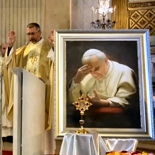 Messe du centenaire de la naissance de saint Jean-Paul II