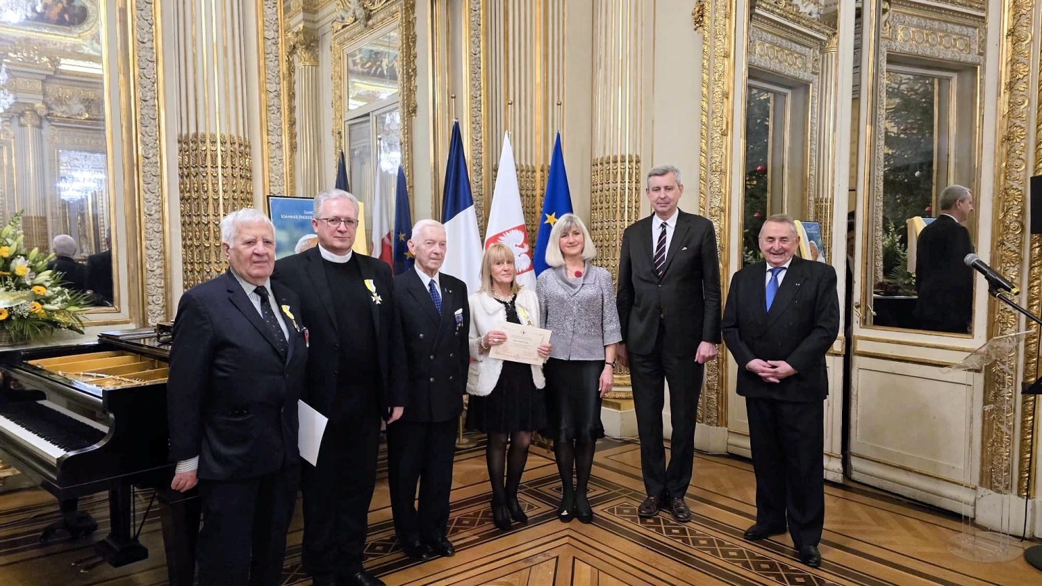 Soirée de l’Opłatek du Cercle de France des Amis de la Fondation Vaticane Jean-Paul II